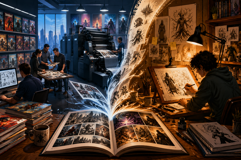 Difference Between Mainstream and Independent Comic Books: Which Is Right for You?