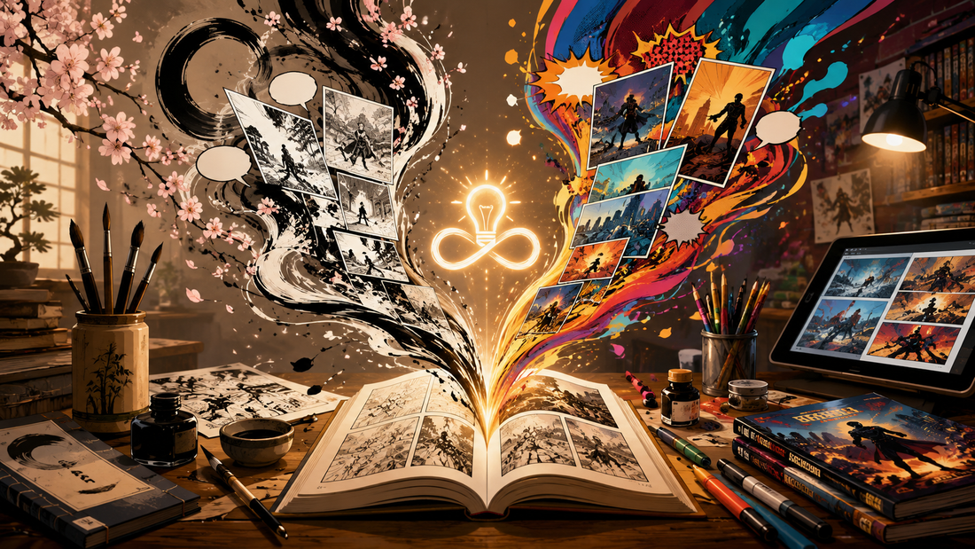 Difference Between Manga and Comics: Understanding the Two Storytelling Giants