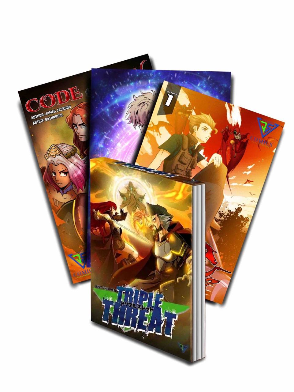 All three books plus limited edition box set