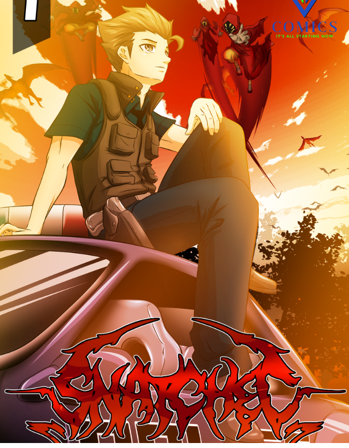 Snatched comic book cover featuring original action-themed artwork